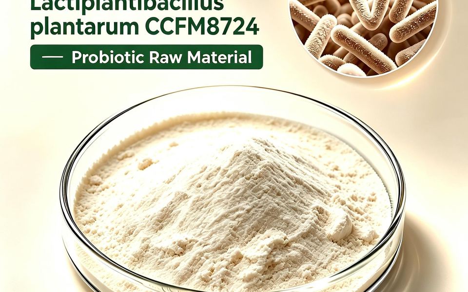 Lactobacillus plantarum CCFM8724 Probiotic Raw Material, High Quality Probiotic Powder and Functional Probiotic Ingredient for Bulk Supply