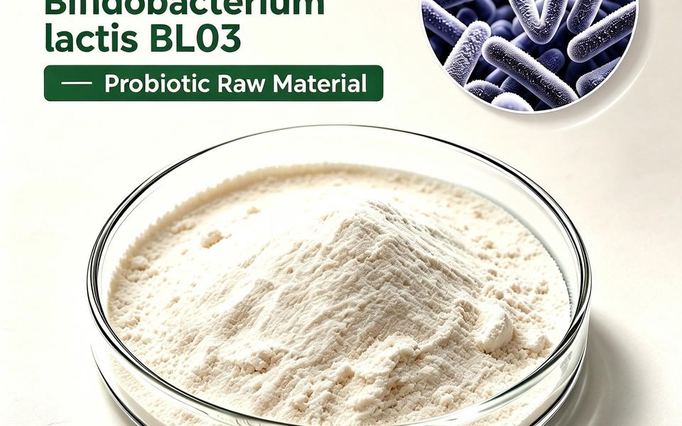 Bifidobacterium lactis BL03 Probiotic Raw Material Powder for Gut Health Supplements, Functional Foods, OEM and Private Label Applications