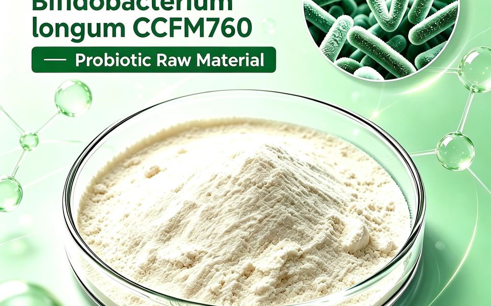 Bifidobacterium longum CCFM760 Probiotic Raw Material Bulk Probiotic Ingredient Powder for Gut Health Supplement Manufacturing