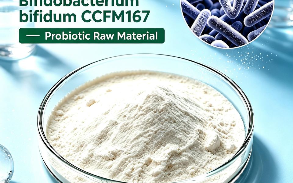 Bifidobacterium bifidum CCFM167 Probiotic Raw Material Powder for Gut Health Supplements and Functional Food Manufacturing