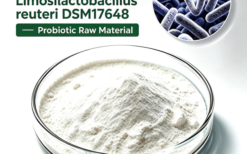 Limosilactobacillus Reuteri DSM 17648 Probiotic Raw Material Bulk Probiotic Powder for Supplements and Functional Food Manufacturing