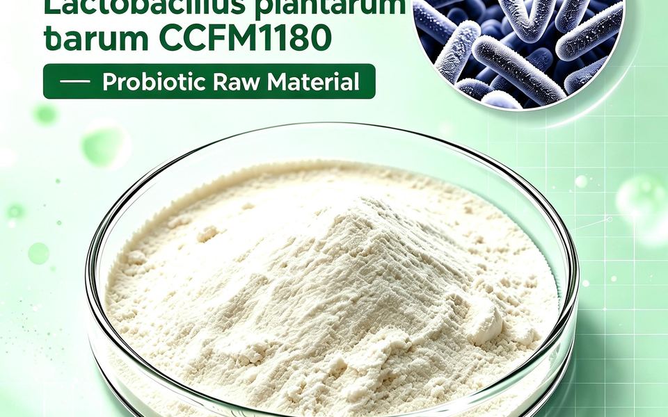 Lactobacillus plantarum CCFM1180 Probiotic Raw Material Powder for Gut Health Supplements and Custom Probiotic Formulations