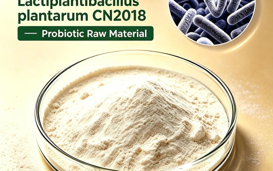 Lactobacillus Plantarum CN2018 Probiotic Raw Material Powder for Gut Health Supplements and Bulk Probiotic Ingredient Manufacturing