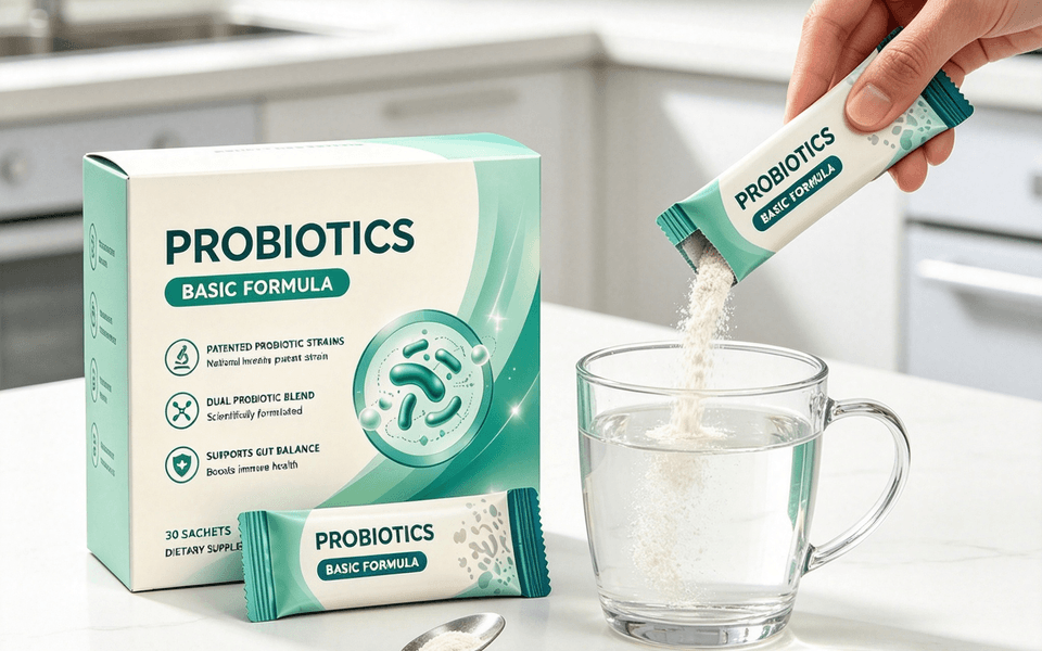 Best Probiotic Supplements with Patented Strains, Probiotic Prebiotic Formula for Gut Health, Digestive Balance and Daily Immune Support