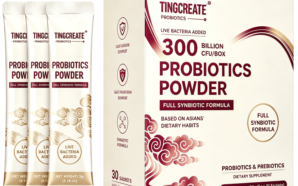 Best Probiotic Supplements with 6 Bifidobacterium Strains for Gut Health, Constipation Support and Healthy Aging