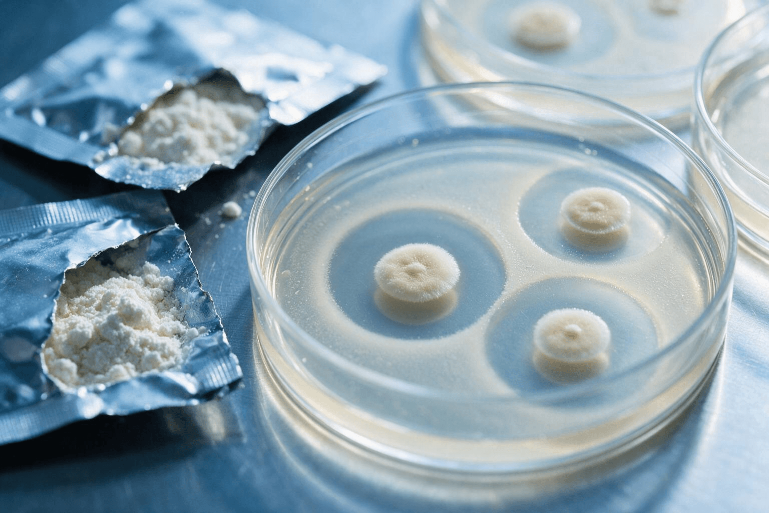 Multi-Strain Probiotic Blends: Compatibility Control