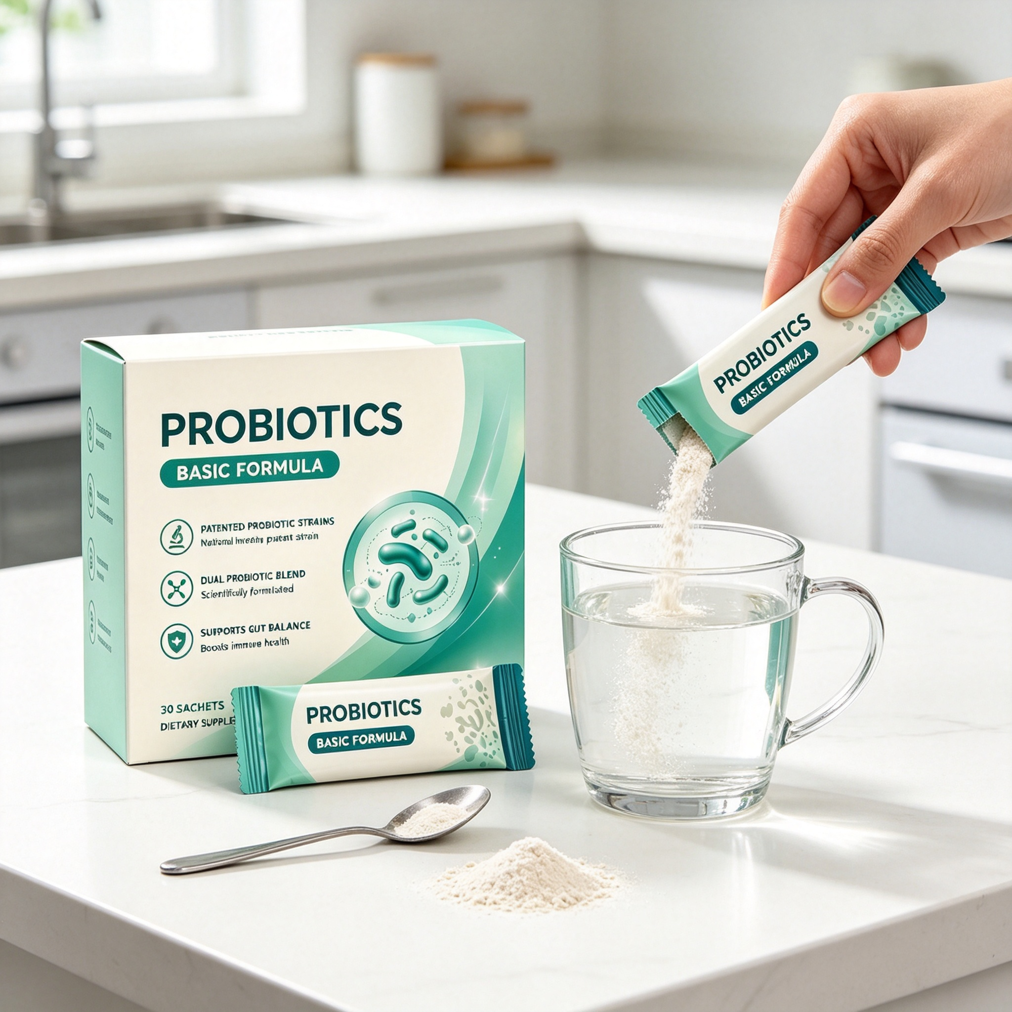 Best Probiotic Supplements with Patented Strains, Probiotic Prebiotic Formula for Gut Health, Digestive Balance and Daily Immune Support
